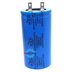 معرفی خازن استارت و تفاوت آن با خازن دائمکار 200μFCapacitor خازن 1 247x247 - معرفی خازن استارت و تفاوت آن با خازن دائمکار